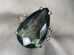 Certified Natural Peridot <b>Solitaire</b> <b>Ring</b> Sterling <b>Silver</b> Real Genuine August Birthstone Jewelry Gift For Her - Product Image 5