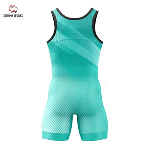 Fabricante de Uniformes de Lucha Libre, Suministro al por Mayor de Singletes de Lucha Libre, Resistentes a la Decoloración, Impresión por Sublimación - Product Image 4