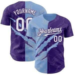 Maillot de baseball personnalisé à boutons, chemise de sport professionnelle, antibactérien, 100% coton biologique, col en V, manches courtes, unisexe - Product Image 3