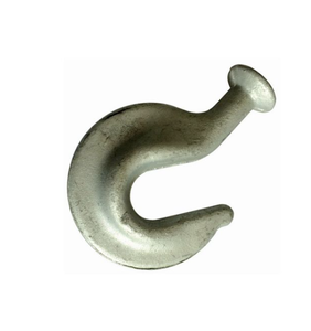 Ball Hook Forged Carbon Steel Hot-<b>Dip</b> Galvanized Floor Mount Electric Power Cable Application - Product Image 2