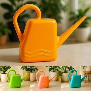 Regadera de metal con pico largo, diseño de vertido preciso, ideal para regar plantas pequeñas, suculentas y macetas de interior, jardín moderno - Product Image 5