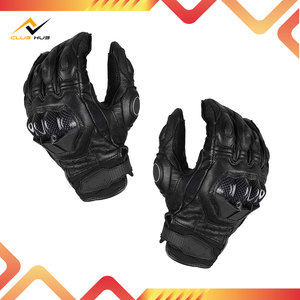 Gants de course d'hiver pour hommes AFS6, gants courts en cuir pour motocross et cross-country avec écran tactile pour les activités de plein air décontractées - Product Image 2