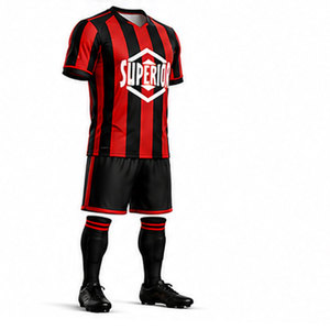Tenue de football performante avec technologie de tissu à séchage rapide, coutures renforcées, design athlétique moderne et logo d'équipe personnalisé - Product Image 4