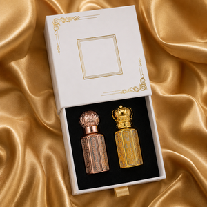 Set de Regalo de Attar de Lujo para Parejas, Perfume de Larga Duración sin Alcohol, Etiqueta Privada, Venta al Por Mayor, el Mejor Regalo - Product Image 2
