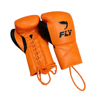 Gants de boxe Fly en gros, légers, pour entraînement et sparring, pour hommes et femmes, à lacets, antidérapants, pour Muay Thai, adultes - Product Image 2