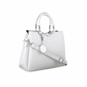 <b>White</b> P36257 Formal Evening <b>Bag</b> with <b>Hand</b> Strap Elegant and Stylish - Product Image 2