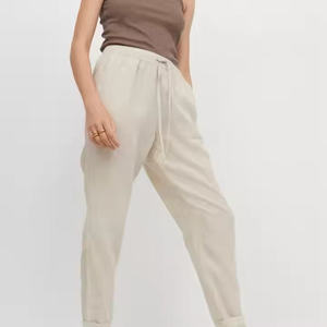 Nouvel Arrivage – Costume Décontracté Sur Mesure en Coton Anti-Plis pour Femme, Taille Mi-Haute, avec Pantalon Large, Conçu au Pakistan - Product Image 2