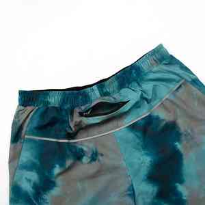 Nueva tela premium de mezcla de algodón suave con material transpirable, ligero y elástico, perfecta para pantalones cortos de running para hombre. - Product Image 5