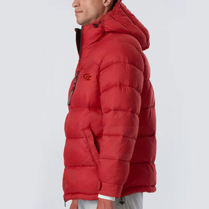 Factory Direct Sale New Arrival <b>Hooded</b> Front Logo Men's <b>Long</b> Sleeve Eco-Friendly <b>Puffer</b> Winter <b>Jacket</b> Customized Wholesale - Product Image 3