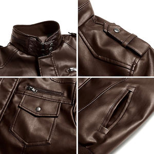 Chaquetas de Invierno para Hombre, de Piel de Oveja Genuina, Acolchadas con Algodón, Estilo Moderno y a la Moda - Product Image 5