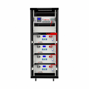 Batterie au lithium LiFePO4 de stockage d'énergie domestique photovoltaïque à grande capacité 51,2 V 200 Ah montée en rack avec puissance de sortie de 5 à 10 kW pour réseau électrique - Product Image 1