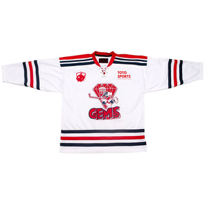 Proveedor Profesional de Alta Gama, Jersey de Hockey sobre Hielo Deportivo, Cómodo, Transpirable, Ligero, de Alta Calidad, con Logotipo Personalizado de Moda - Product Image 5