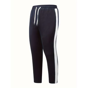 Ensemble de survêtement décontracté à capuche imperméable pour hommes, taille plus, pour l'entraînement, le fitness, le football, le jogging, 100% polyester - Product Image 4