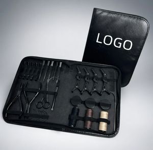 Kit de Herramientas de Barbería Profesional y Duradero Obexa, Set de Peluquería Premium, Tijeras de Acero Inoxidable de Grado Quirúrgico, Estuche Personalizado - Product Image 1