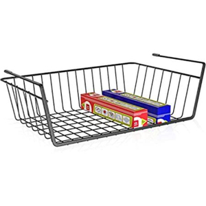 Rose Gold Metal <b>Wire</b> <b>Basket</b> Functional Hanging Design <b>for</b> Home Kitchen <b>Storage</b> Attractive Decorative <b>Basket</b> Iron Material - Product Image 6