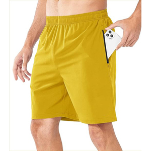 Pantalones Cortos Deportivos de Secado Rápido para Hombre, 2 en 1, con Forro de Compresión, para Correr, Entrenamiento, Fitness, Culturismo, con Bolsillos - Product Image 4
