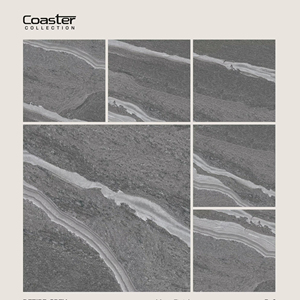 Carrelage en porcelaine mate haute résistance 600x600mm, surface céramique lisse décorative, revêtement mural et sol premium durable - Product Image 1