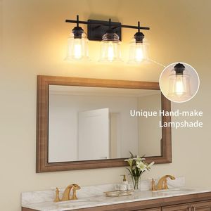 Paralume LED Industriale Fatto a Mano con Vetro Trasparente e Finitura Satinata per Illuminazione Interna (Attacco E26) - Product Image 2
