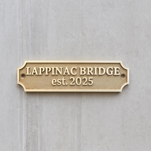 Traditional Metal Plaque Ornamental Wall Hanging Decor - Product Image 4