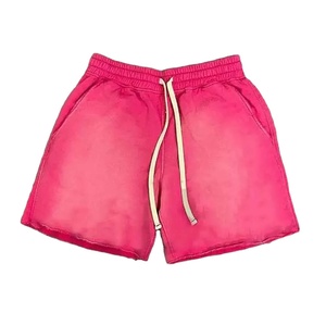 Men's High Street Summer <b>Shorts</b> Quick Dry Vintage Distressed Acid Washed Sun Faded Print Baggy Style Eco-friendly <b>Pockets</b> - Product Image 2