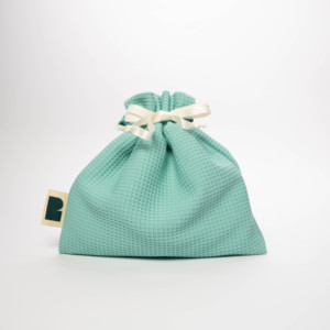 Waffle Weave Polyester Cosmetic <b>Bag</b> for Girls, Wholesale Custom Toiletry <b>Makeup</b> Storage Pouch with Textured Waffle Fabric Design - Product Image 2