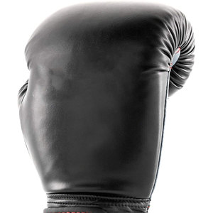 Gants d'entraînement de boxe en cuir bleu WELLEZA, imperméables, avec sangle de poignet réglable, respirants, unisexes pour adultes de 14 ans et plus - Product Image 6
