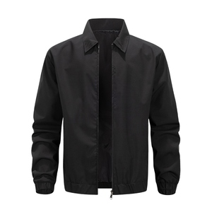 Veste polaire brodée décontractée pour homme grande taille, fermeture éclair quart, en tissu polyester doux et épais, idéale pour les activités de plein air en automne - Product Image 2