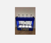 SS Hot Selling Flocculator Jar Testing 6 Positions Stirrer Manual Digital Variable Speed Programmable Timer LED Instrument