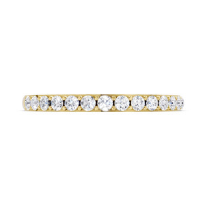 Bague Éternité Tendance en Or 18 carats avec Diamants de Laboratoire Ronds Brillants Sertis Pavé Certifiés IGI – Bijou Cadeau de Mariage pour Femme - Product Image 1