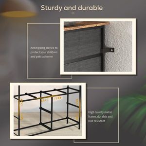 Organizzatori per Armadietti a 8 Cassetti con 4 Cassetti Grandi e 4 Piccoli in Tessuto Non Tessuto, Superficie in Tessuto Cationico e Pannello Truciolare - Product Image 5