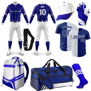 Uniformes Deportivos Sublimados para Béisbol y Sóftbol, Conjuntos Transpirables de Poliéster Corto, Personalizados con Logotipo y Color para Entrenamiento - Product Image 1
