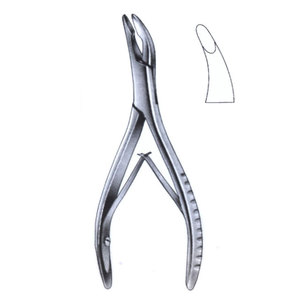 Pinza Luer para Huesos, Ortopédica, de Acero Inoxidable, Quirúrgica, para Cortar Huesos, Reutilizable, Fabricante OEM, Manual, 3 Años de Garantía - Product Image 5