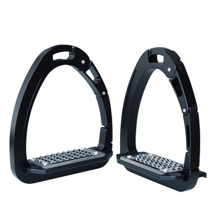 Nouvel Arrivage Étriers de Barrel Racing Western pour Chevaux, Revêtement Cuir, Acier Inoxydable 304, Réutilisables, Certifiés CE, pour Grands Animaux - Product Image 2