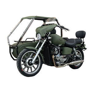 รถมอเตอร์ไซค์สามล้อแบบมีไซด์คาร์สำหรับผู้โดยสาร ปี 2026 คุณภาพสูง ขายตรงจากโรงงาน ได้รับอนุญาตให้วิ่งบนถนน พร้อมหลังคา - Product Image 3