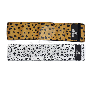 Fabricant OEM de bandes de résistance en tissu pour les fessiers, bandes de résistance en boucle pour les hanches avec logo personnalisé pour l'entraînement des fessiers, vente en gros pour les marques de fitness - Product Image 1