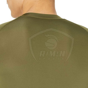 Made In Best Material <b>Men</b> <b>Compression</b> Rash Guard Custom Logo Printed <b>Men</b> <b>Compression</b> Rash Guard With Long Sleeve - Product Image 5