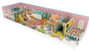 Premium Indoor Plastic <b>Play</b> Center Ball Pool Soft <b>Play</b> Structure for Kids Use - Product Image 6