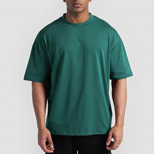 Vêtements de sport pour la salle de sport, à séchage rapide, pour l'été, surdimensionnés, prix bas, dernier design, t-shirts d'entraînement pour hommes - Product Image 4