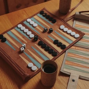 Roll PU Leather Eco-Friendly Durable Tournament Chess <b>Board</b> Chess Set Rollable Chess Mat Travel <b>Backgammon</b> <b>Board</b> Gaming Home - Product Image 2