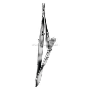 HOT-SALE WARSAW Castroviejo-Kalt Micro-Needle Holder Stainless Steel Suture Surgical Instrument | needle holder - Product Image 3