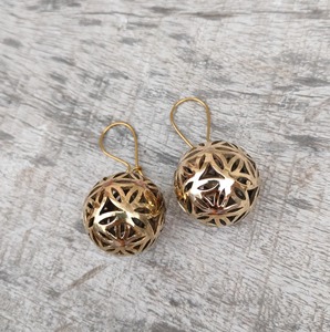 Pendientes de Latón Hechos a Mano de Alta Calidad, Estilo Artesanal, Color Sólido, Precio de Fábrica al por Mayor - Product Image 5