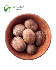 Noix de muscade entière premium d'Indonésie – Épice aromatique pour la cuisine, la pâtisserie, les boissons et les ingrédients santé en vrac - Product Image 2