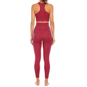 High Quality Women Yoga Set With Soft Fabric Stretch Fit Perfect For Daily <b>Exercise</b> And Flexibility - Product Image 4