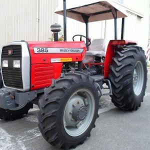 Tracteur à roues Massey Ferguson 385 d'occasion 2WD/4WD 90HP pour moteur et transmission, à prix abordable - Product Image 6