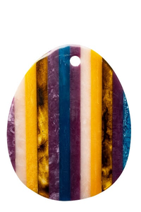 Plateau à fromages en résine personnalisé en gros, plateau à charcuterie couleur personnalisée, logo personnalisé, texture marbrée tourbillonnante, écologique et durable - Product Image 5