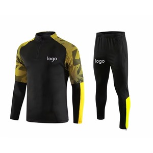 Nuevos Uniformes de Fútbol para Hombre, Conjuntos de Camisetas de Entrenamiento de Fútbol, Chaqueta Deportiva de Manga Larga, Chándal de Fútbol al por Mayor - Product Image 1