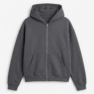 Nouvel arrivage : Sweat à capuche zippé personnalisé pour homme – Vêtement d'extérieur moderne avec construction haut de gamme et solutions de fabrication en gros - Product Image 1