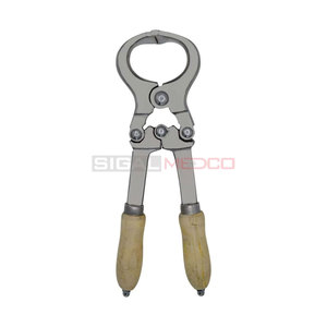 Juego de Pinzas Burdizzo para Castración sin Sangre, Instrumentos Quirúrgicos Veterinarios Reutilizables de Acero Inoxidable Alemán para Operaciones de Mascotas - Product Image 2