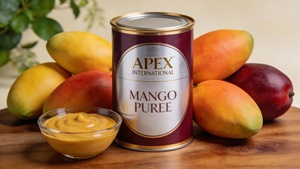 Purée de mangue Apex International, fabriquée à partir de mangues Totapuri fraîches, stockage réfrigéré - Product Image 2