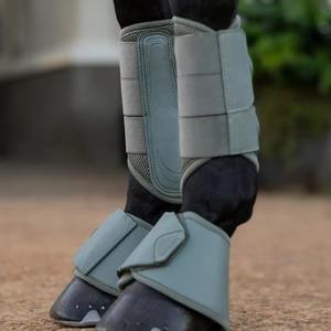 Bottes de protection pour chevaux en néoprène 2026, protège-tendons, bottes équestres, vente en gros, fabricant OEM, personnalisables - Product Image 3